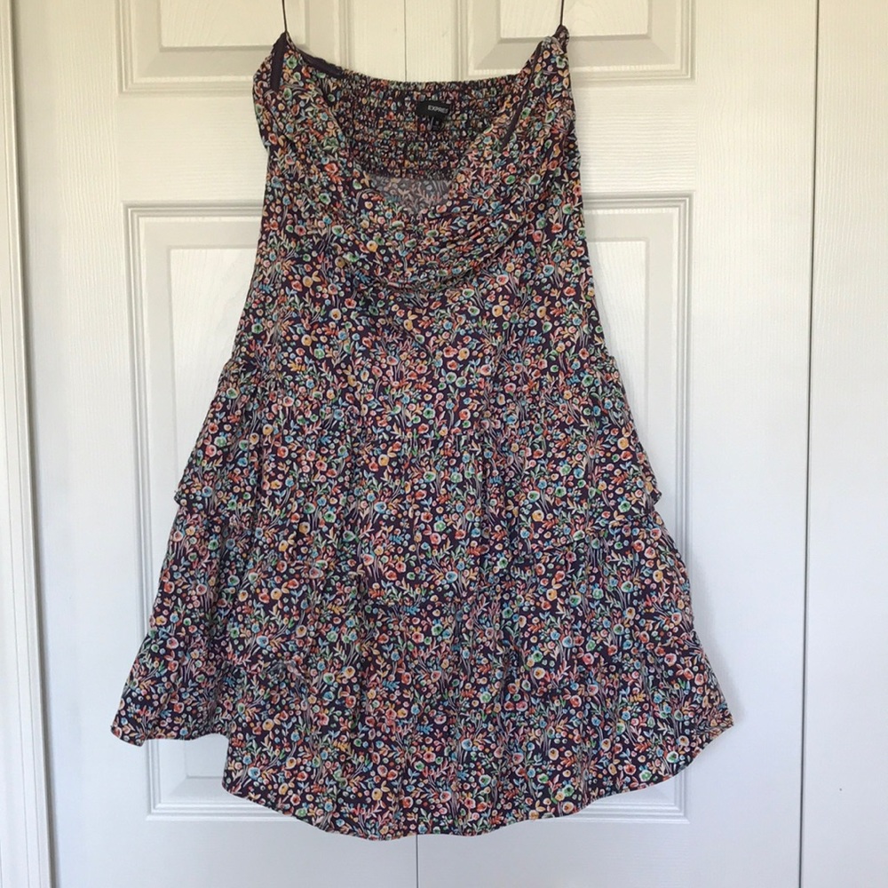 Express strapless Dress